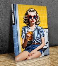 Girl Drinking Beer Roy