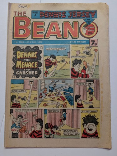 Beano comic 1980 - beano, 1980,