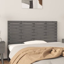 Wall Headboard Solid Pine Wood