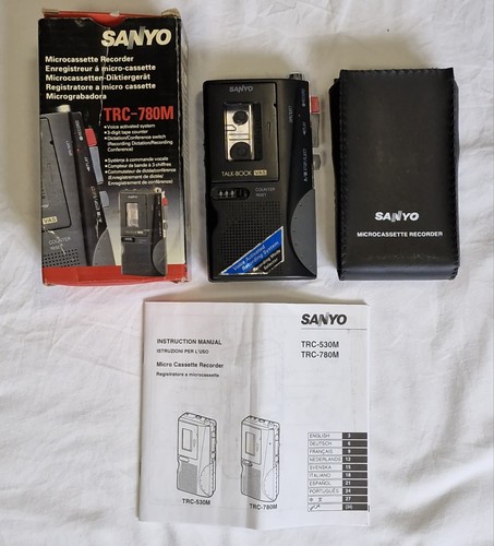 Sanyo trc 780m talk book - sanyo, vas