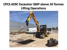 CPCS A59C Excavator 360 Above