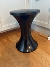 Black Tam Tam stool table design furniture retro