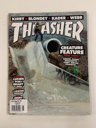 Thrasher skateboard magazine - thrasher,