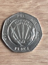 RARE 1998 NHS ANNIVERSARY 50P