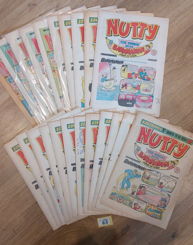 Nutty comic issues - issues., jan