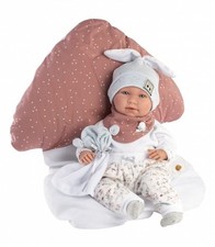 8426265740321 Mimi doll with sounds, 42 cm, cries and says mama, papa Llorens