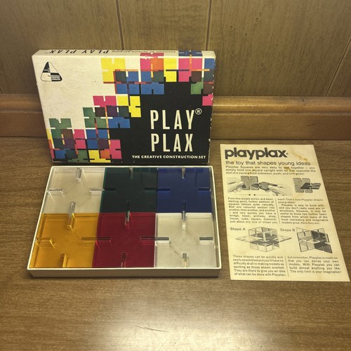 Vtg play plax - plax, creative
