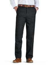 Mens Check Trouser Regular Fit