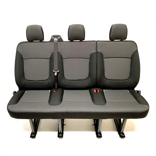 Triple bench seat iso fix - triple,