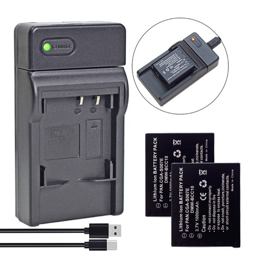 Battery charger for - 2x, +charger