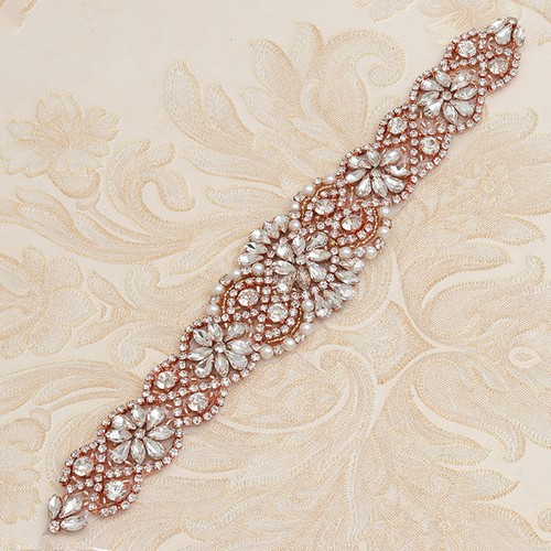 Rhinestone bridal belt - bridal, sash
