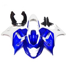 Blue White Fairing For Suzuki