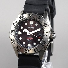 Seiko solar titanium scuba - seiko,