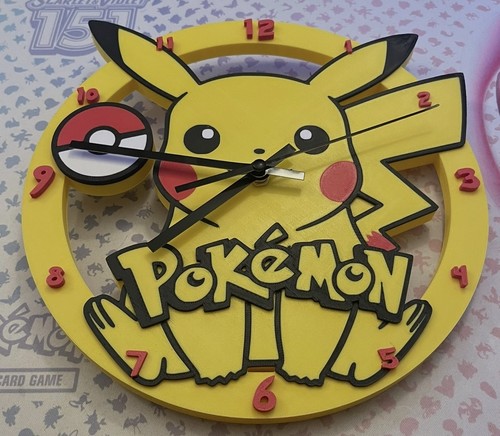 Pokémon printed wall clock - pokémon,