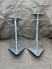 4 Pack Static Caravan Axle Stands Mobile Home Support 15" - 20" 1500kg swl