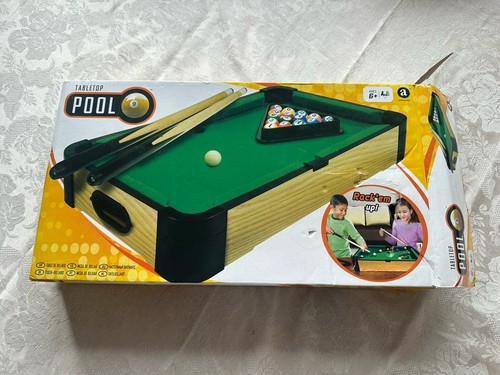 Tabletop pool billiard game - tabletop,