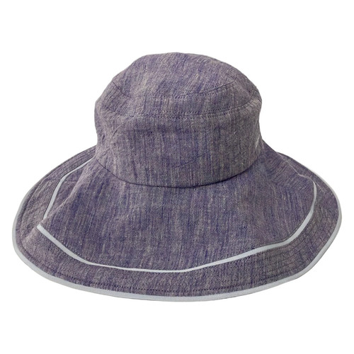 Borsalino purple hemp hat - purple,