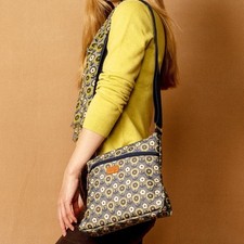 Peony® Blue Flower Crossbody