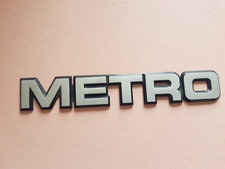 Austin Metro badge used