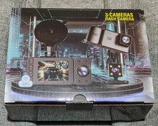 Triple View Dash Cam Set, SD