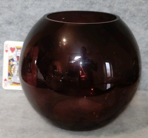 Vintage dark purple glass - vintage,