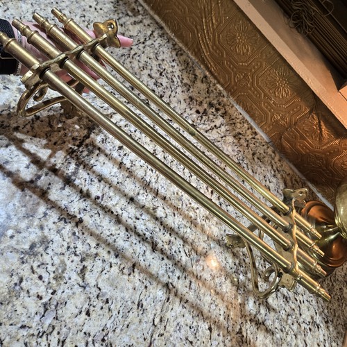 Antique vintage brass rail - antique/vintage,