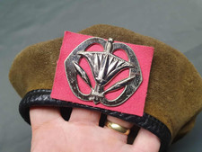 Vintage Military Beret Hat Army Navy Surplus Hat Militaria