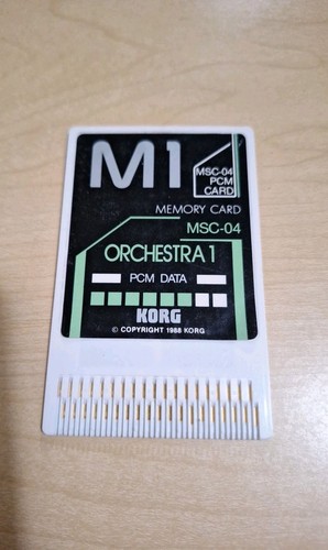 Korg orchestra msc 04 - korg, pcm