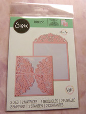 Sizzix Thinlits 663373 2 Dies Floral Edges