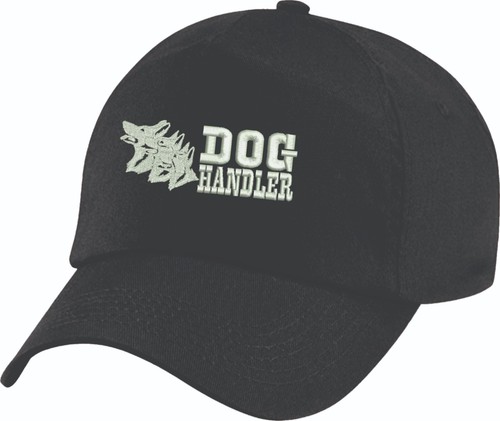 Embroidered dog handler - dog, logo