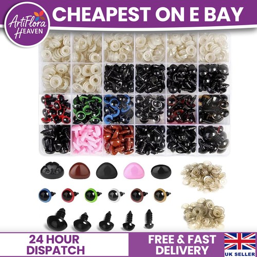 600 pcs plastic safety eyes - safety,