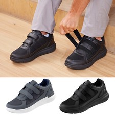 FitVille Diabetic Shoes for Men Extra Wide Fit Walking Sneakers Swollen Feet