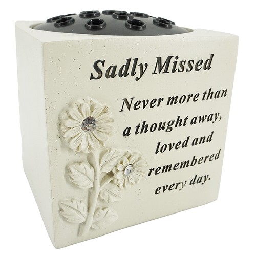 Sadly missed graveside - missed,