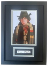 Tom Baker Signed A4 Framed