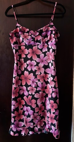 Y2k pink floral ruffle - y2k,
