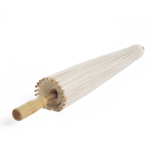 2pcs bamboo paper parasol - 2pcs,