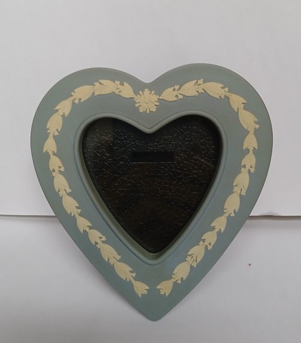 Wedgwood blue jasperware heart - wedgwood,
