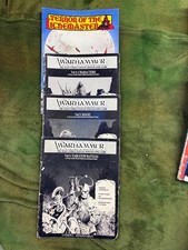 WARHAMMER 1st Edition Mas Combat Fantasy Rules 3 Books