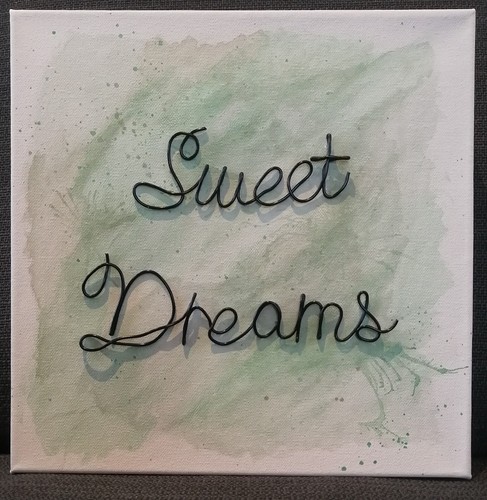 Sweet dreams wire - words, on