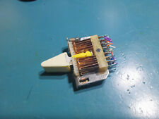 PED Series 80 Miniature lever Switche 4 x DPDT Spring Loaded At One End Baige