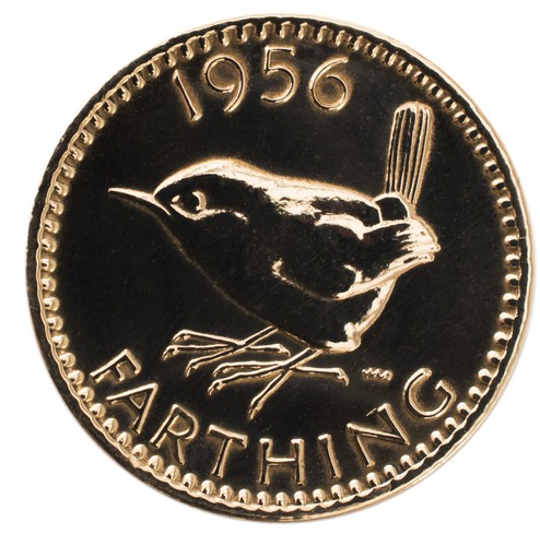 Highly polished farthing - polished,