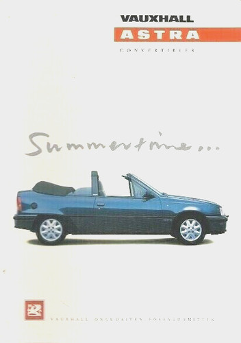 Vauxhall astra convertible - vauxhall, mk2
