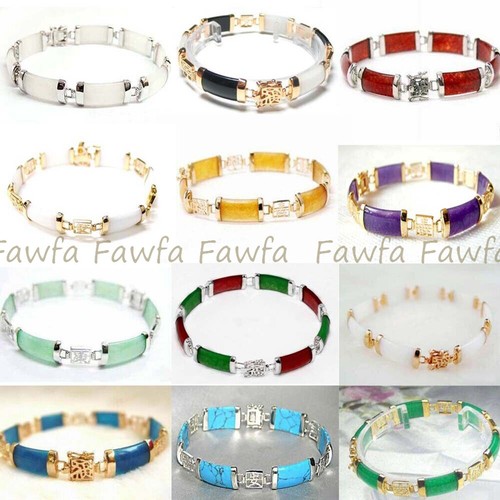 Stunning natural jade bracelet - stunning,