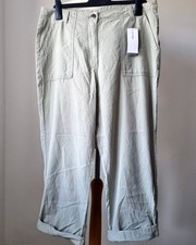 George ASDA Sage Green Cropped