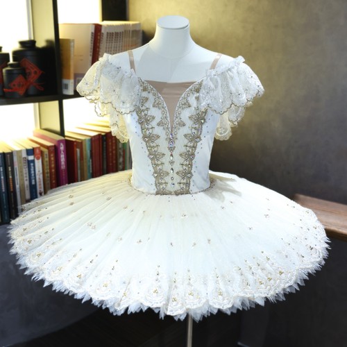 White lace ballet tutu - white, –
