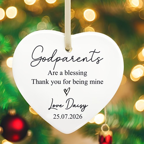 Thank you godparents heart - you,