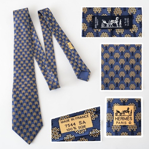 Vintage hermes paris 100 silk - vintage,