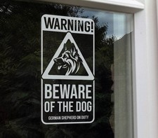 Warning: Beware of the Dog