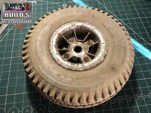 Shoprider rear wheel with - rear,