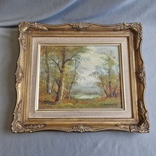 Beautiful C.Innes Woodland Oil